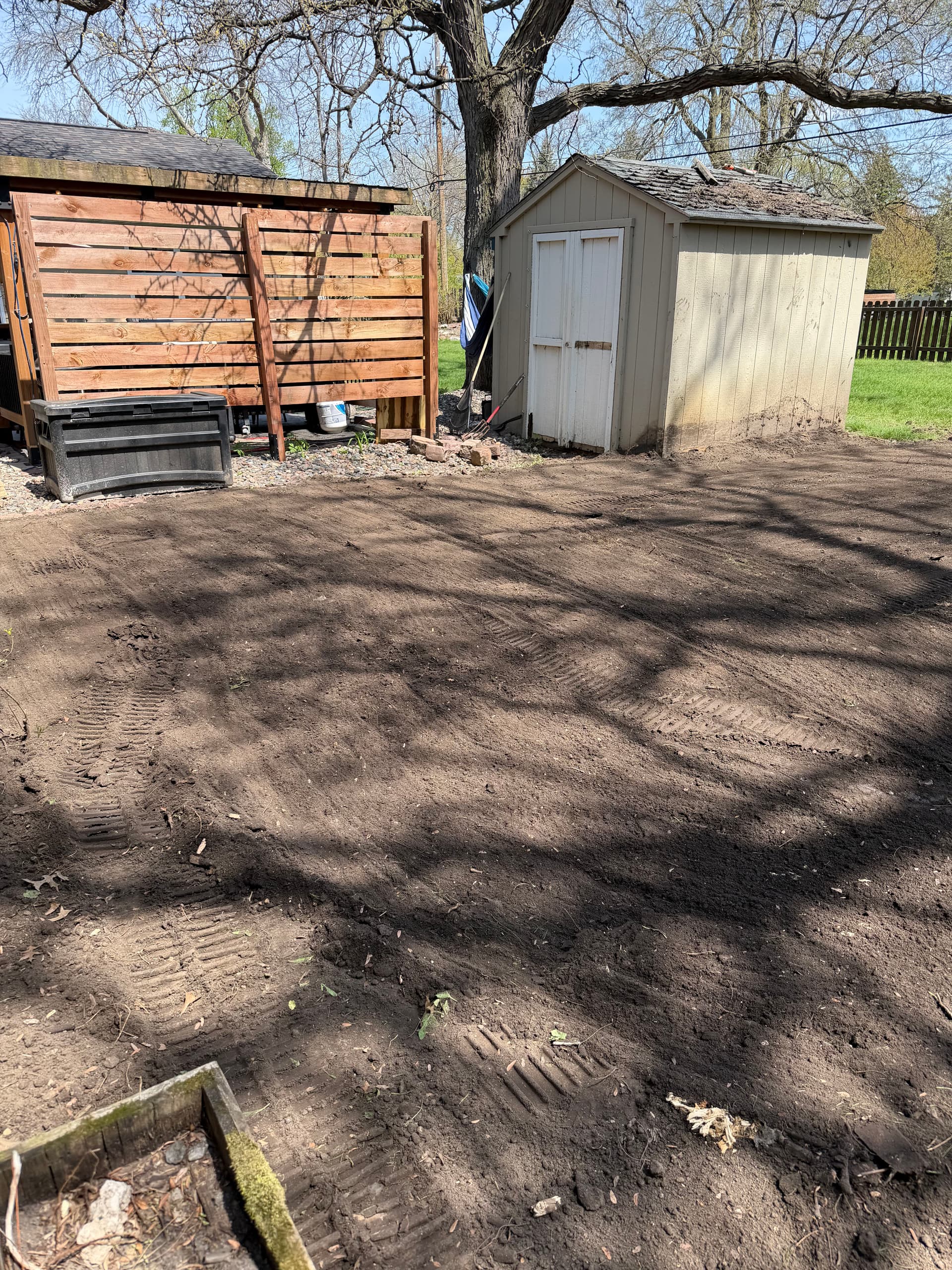 Gallery photos for Raised Bed Removal and Backyard Regrading Done Right: Image #2