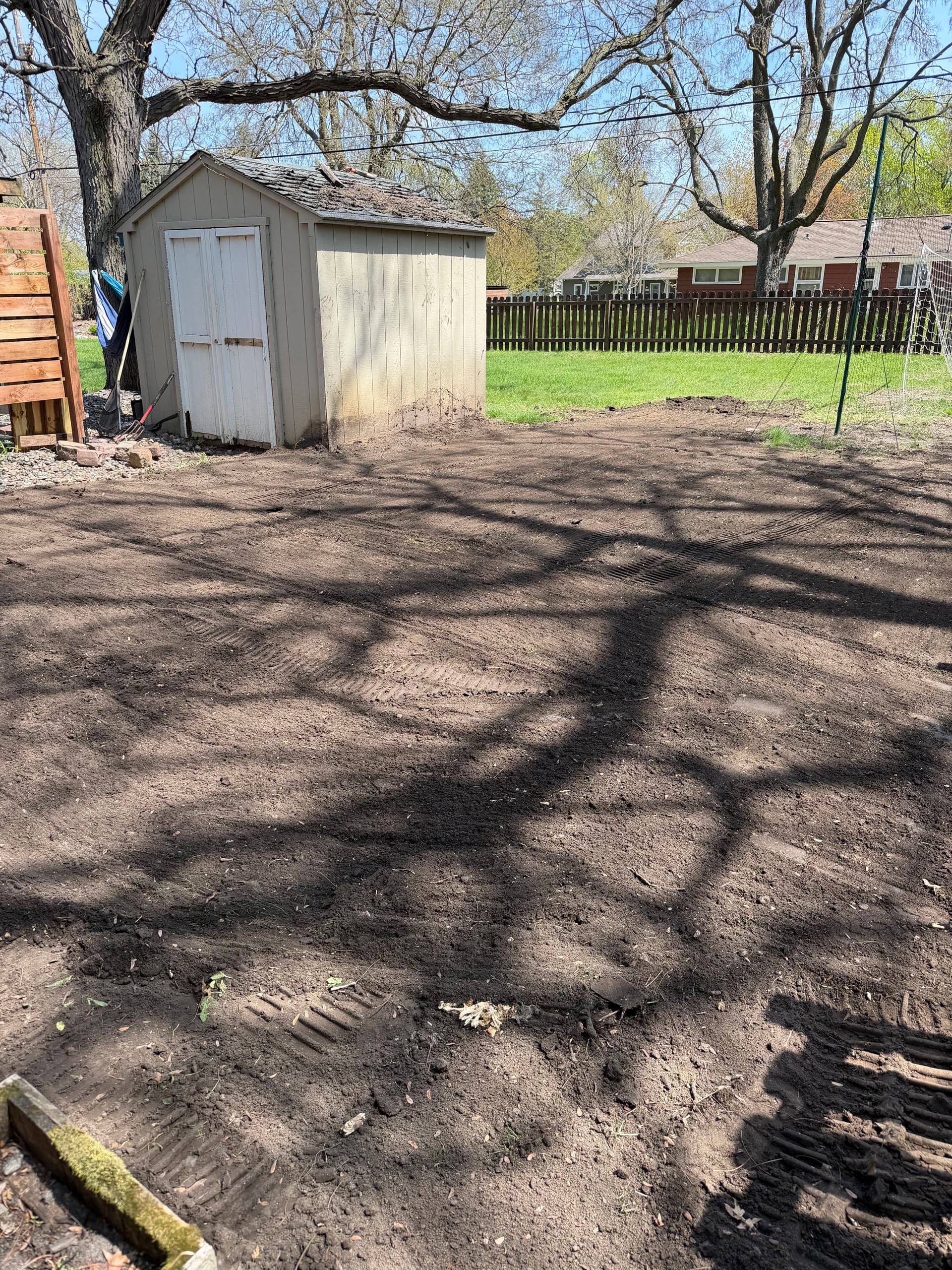 Raised Bed Removal and Backyard Regrading Done Right image